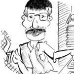 Caricatura Alfonso Luna