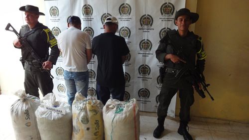 FOTO.INCAUTACION DE 200 KILOS DE MARIHUANA