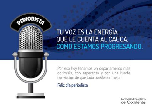 dia del periodista compañia energia occidente