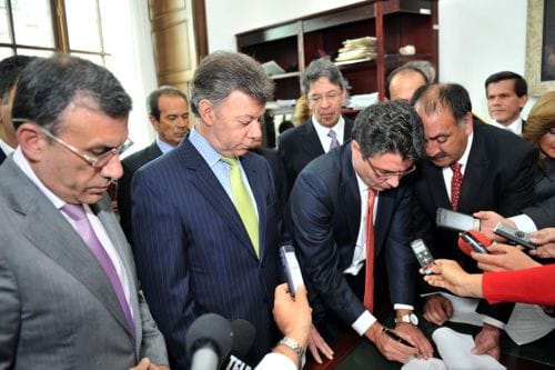 Roy Barreras- Juan Manuel santos