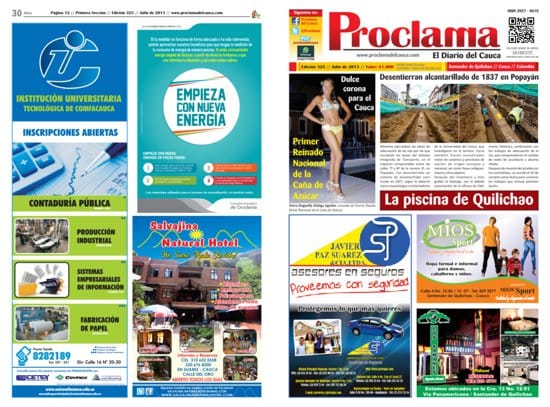 Proclama Edición 325 Primera Sección Proclama Edición 325 Primera Sección