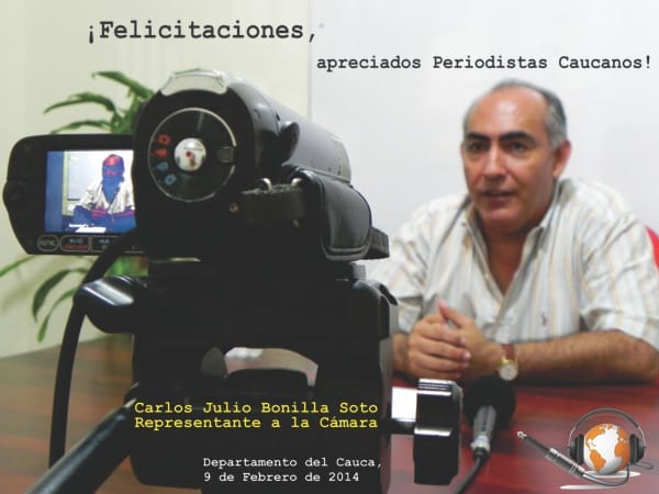 Día del Periodista - Carlos J. Bonilla S. Día del Periodista - Carlos J. Bonilla S.