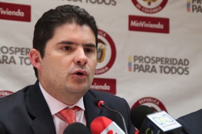 Luis Felipe Henao Cardona, Ministro de Vivienda Luis Felipe Henao Cardona, Ministro de Vivienda