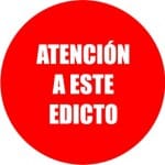 EDICTO