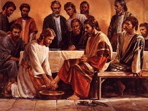 humildad Cristo de lavapies