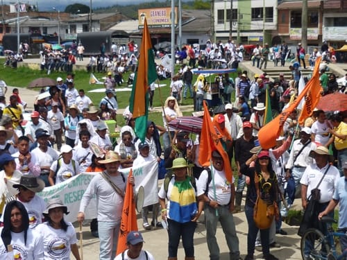 Marcha campesina 2- popayan