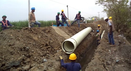 Así avanza la construcción del acueducto regional Así avanza la construcción del acueducto regional
