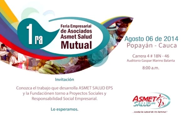 Feria de Asmet Salud Feria de Asmet Salud