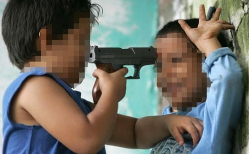jugando a los bandidos