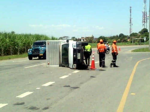 Accidente de tránsito se presentó en la vía a Puerto Tejada