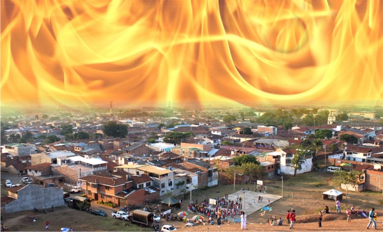Arde Santander de Quilichao, Cauca