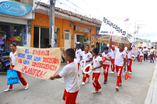 Campaña de educación sexual en Quilichao