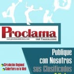 Clasificados y Edictos Proclama