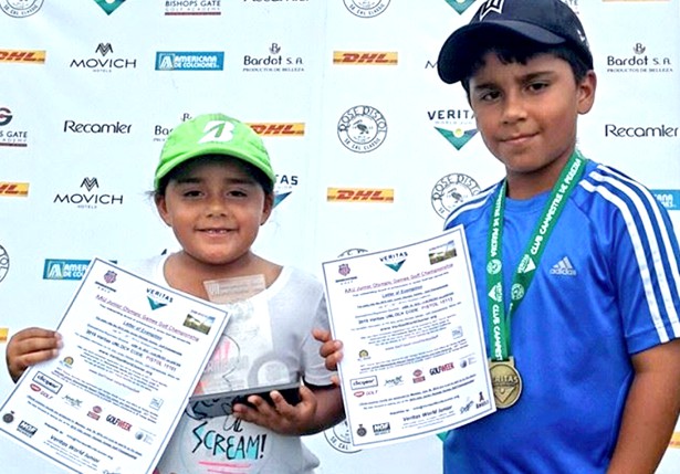 Ana Bolena y Carlos Pito García - Hermanos Golfistas de Popayán