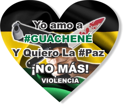 No más violencia en Guachené