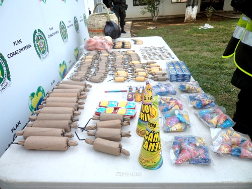 Incautan pólvora en Santander de Quilichao
