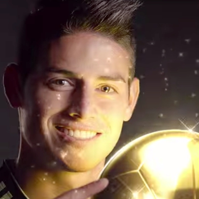 James Rodríguez de Oro - Adidas - Rey Midas