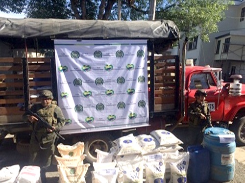 Incautan marihuana en El Tambo Incautan marihuana en El Tambo