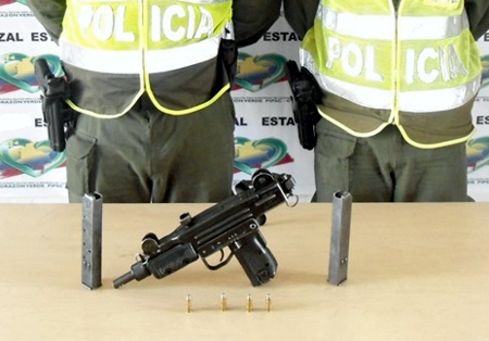 Mini Uzi - Policía Mini Uzi - Policía