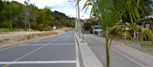 vía a Pomona - Popayán