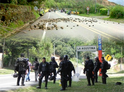 Indígenas suspenden concentración en La Agustina1 Indígenas suspenden concentración en La Agustina1
