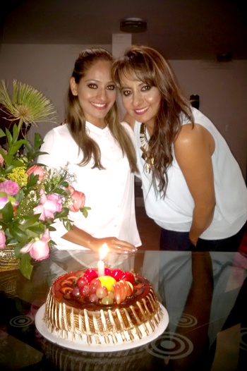Katherine Arocemena Flórez y su tia Lucero Flórez