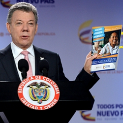 Gobierno lanza nueva herramienta educativa en Colombia - Juan Manuel Santos