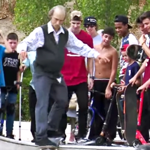 El abuelo skater El abuelo skater