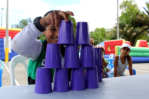 Piramide de vasos