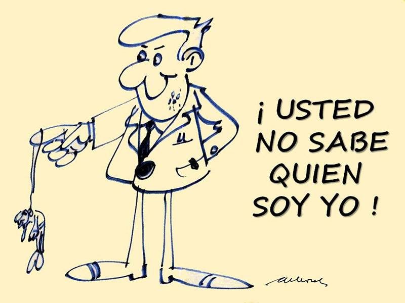 USTED NO SABE QUIEN SOY YO