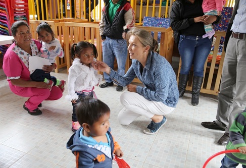 Inauguran Hogar Infantil en Coconuco - María Clemencia Rodríguez de Santos