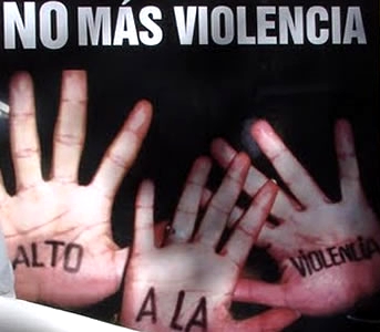 No más violencia No más violencia