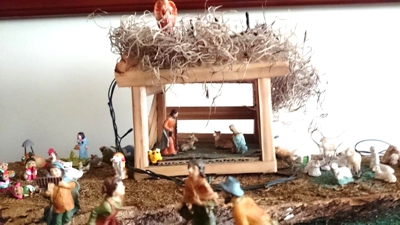 Pesebre casero - Navidad