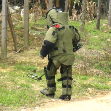 Destruyen artefacto explosivo en Caldono, Cauca Destruyen artefacto explosivo en Caldono, Cauca