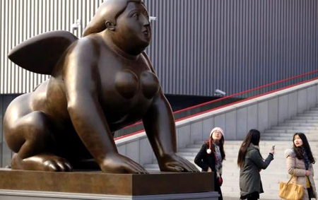 Botero en Shangai Botero en Shangai