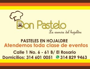 Don Pastelo - Pasteles de Hojaldre - Santander de Quilichao Don Pastelo - Pasteles de Hojaldre - Santander de Quilichao