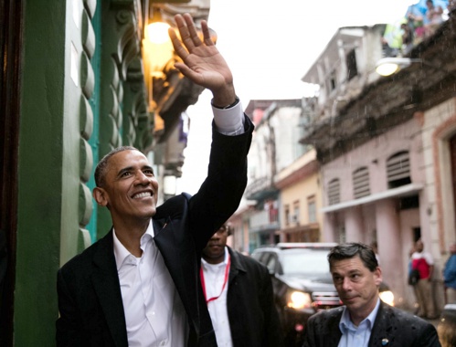 El pastor Obama - Llegando a Cuba El pastor Obama - Llegando a Cuba