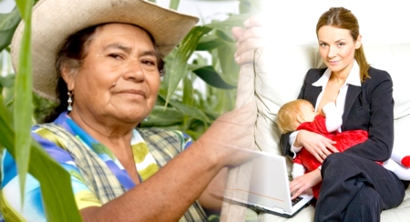 Mujeres rurales y citadinas Mujeres rurales y citadinas