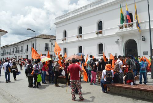 protesta parque caldas