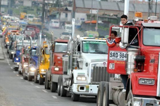 Paro nacional camionero Paro nacional camionero