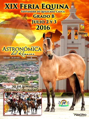 XIX Feria Equina Grado B 2016 en Santander de Quilichao XIX Feria Equina Grado B 2016 en Santander de Quilichao