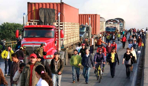 Paro camionero Paro camionero