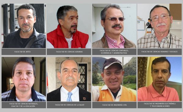 Decanos Universidad del Cauca 2017-2022 Decanos Universidad del Cauca 2017-2022