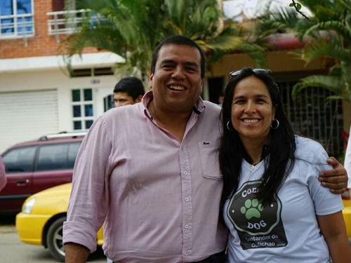 Gobernador del Cauca, Óscar Rodrigo Campo Hurtado, a la secretaria de Salud del Cauca, Lucy Amparo Guzmán Gobernador del Cauca, Óscar Rodrigo Campo Hurtado, a la secretaria de Salud del Cauca, Lucy Amparo Guzmán