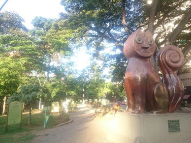 Monumento al Gato, de Hernando Tejada, en Cali Monumento al Gato, de Hernando Tejada, en Cali