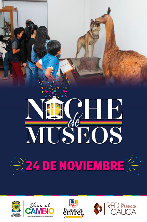 Llega la Noche de Museos a Popayán Llega la Noche de Museos a Popayán