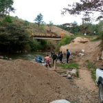 Operativo contra minería ilegal en río Sucio, El Tambo