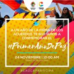 En el Cauca celebramos el primer año de Paz