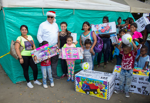 La Cabaña entregó más de 7 mil regalos a niños del norte del Cauca