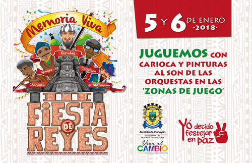 Programación Fiesta de Reyes en Popayán Programación Fiesta de Reyes en Popayán